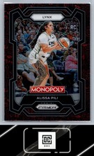 2024 Panini Prizm Monopoly WNBA #72 Alissa Pili Red Classic Icons Prizms
