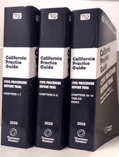 2026 California Practice Guide Rutter Civil P...