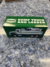 2017 HESS DUMP TRUCK AND LOADER new in box