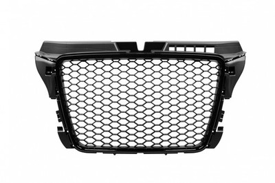 Black lacquer RS type grille suitable for Audi A3 hatchback, Sportback, conve...