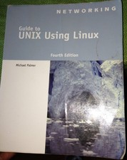 Guide to UNIX Using Linux Networking Course Technology  - paperback Palme...