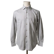 Robert Graham Button Front Shirt Long Sleeve Woven YORK 15.5 M