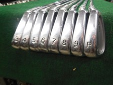 Near mint set Walter Hagen X1 forged iron set 3-pw Rifle 6.0