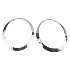 RLB-HILON Headlight Trim Ring Compatible with MINI Cooper F55 F56 F57 2014 