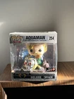 Funko Pop Heroes, DC Collection Deluxe Aquaman Pop, Gamestop Exclusive, #254