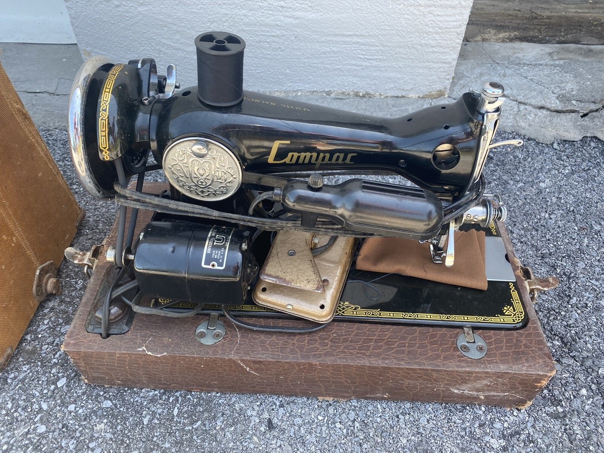 Vintage Precision Compac Sewing Machine ~ Made In Occupied Japan