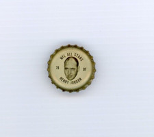 1964-1966 COKE BOTTLE CAP HENRY JORDAN NFL ALL-STARS COCA-COLA