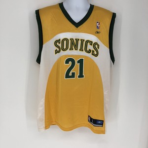yellow sonics jersey