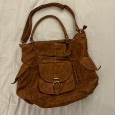 Next Brown/tan Cargo Tote Bag. Large Size Ans Lightly Used.