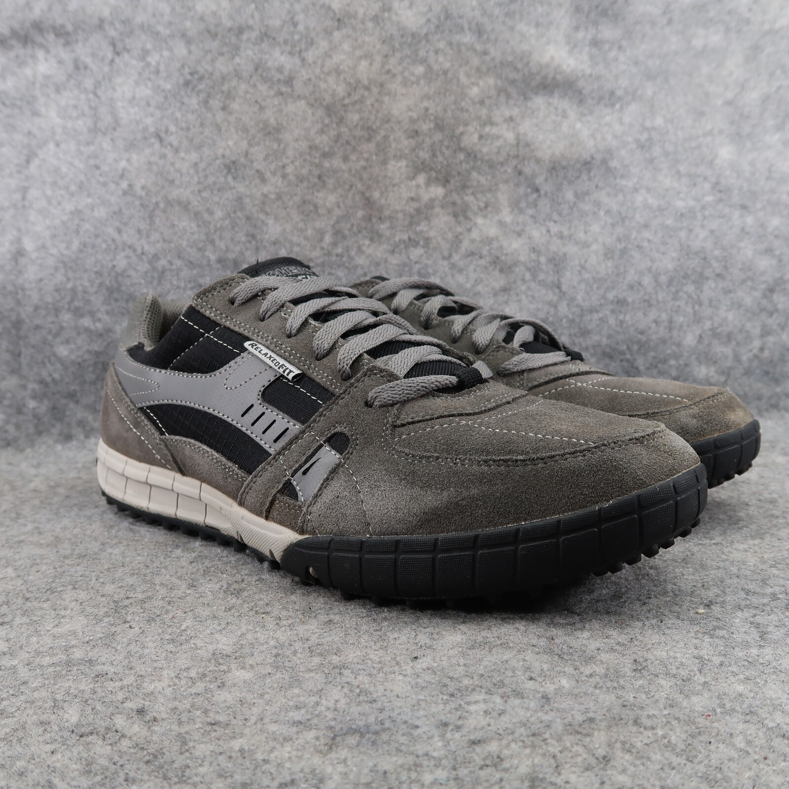 Skechers Shoes Mens 12 Relaxed Fit Floater Sneakers Lifestyle Active Casual  Gray | eBay