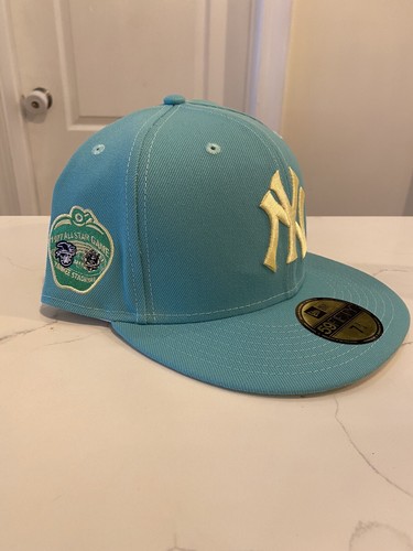 Buy NY Yankees Mint Green Fitted Cap 