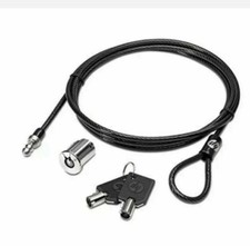 New Genuine HP 2012 230W 90W Docking Station Security Cable Lock 6ft - AU656AA