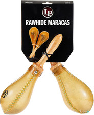 LP393-RH Salsa Rawhide Maracas Nat'Rl