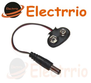 EL2222 Adaptador Jack pila petaca 9V conector enchufe DC Cable Arduino DIY | eBay