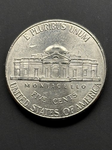 2014-P Jefferson Nickel Error: Struck Through/Die Chip - Picture 2 of 11