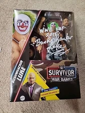 Signed Bushwacker Luke WWE Mattel Elite Survivor Series 2024 Wrestling Figure