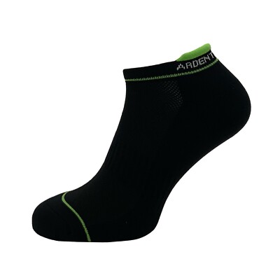 Ardent Ace Ankle Laufsocken Anti Blasen - Schwarz Weiß Neuwertig