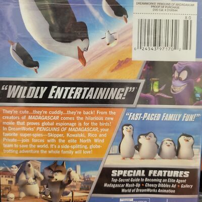 Penguins Of Madagascar DVD New Factory Sealed 2015 | eBay