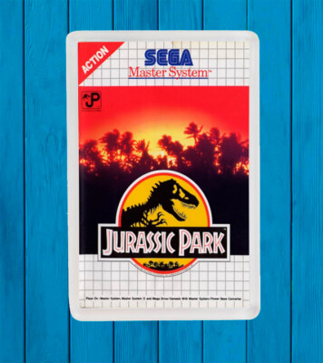 Jurassic Park Sega Master System Fridge Magnet