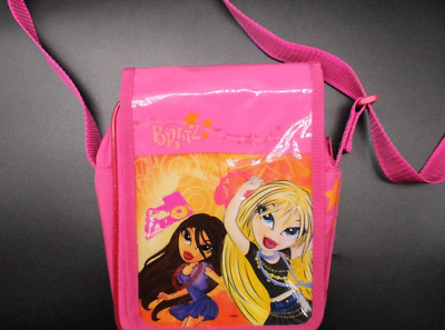 Bratz Girls - Mädchen Pink Umhänge Retro Tasche Merchandise 20x22cm MGA 2000 NEU