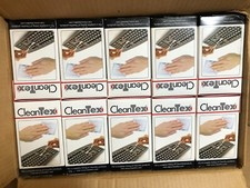 CLEAN TEX PreSaturated Optic Wipes Swabs 40-twin packs/box, Lot of 10 boxes