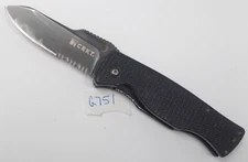 Black CRKT Columbia River Marzitelli Prowler Pocket Knife Folder Blade Retired