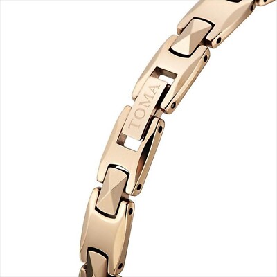 TOMA3F TM026 for Women Bracelet Pink Gold Germanium Made in Japan