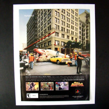 War Of The Monsters Print Advertisement Poster Original PS2 Video Game Promo Ad