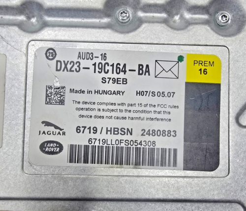 GENUINE LAND ROVER JAGUAR RANGE ROVER AMPLIFIER PREMIUM 16 DX23-19C164-BA OEM - Picture 4 of 8