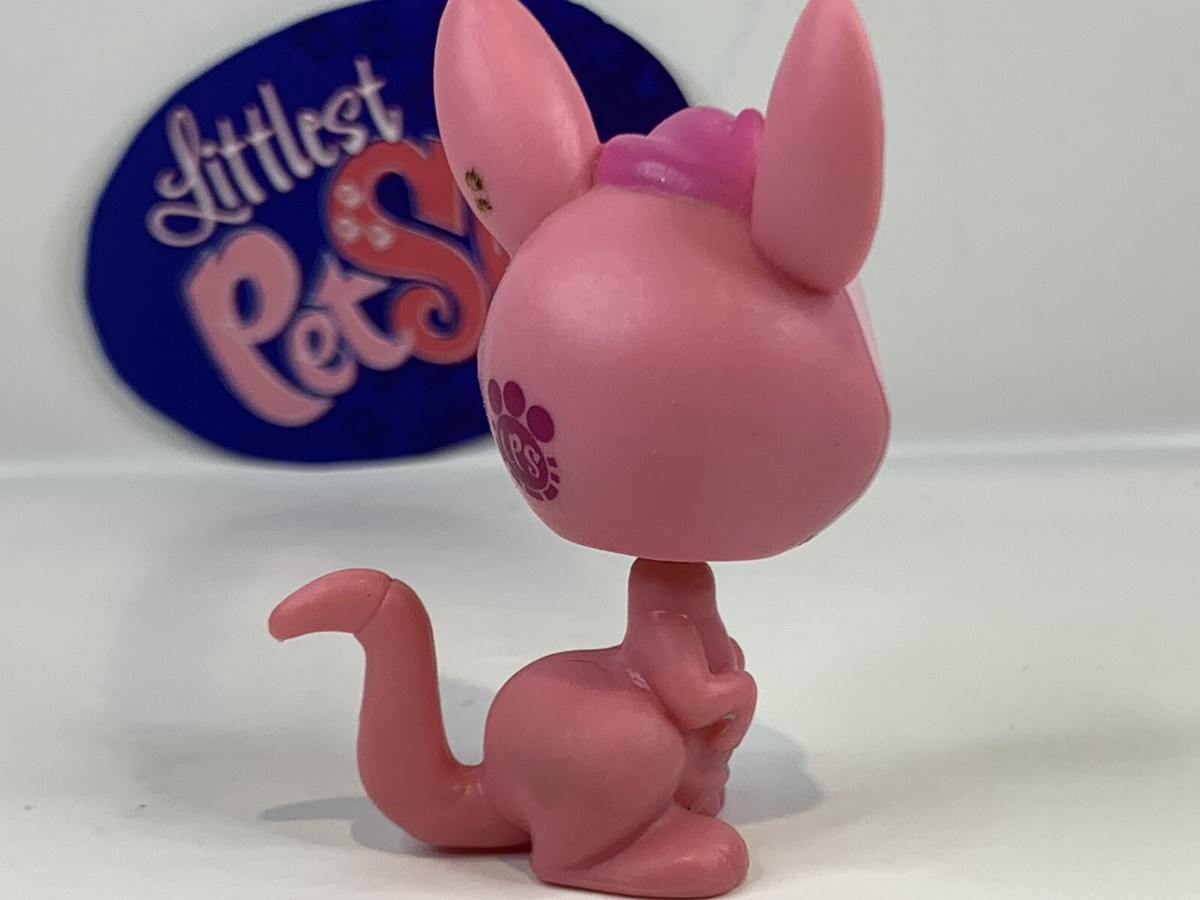 リトルペットショップ LPS Littlestpetshop LOLA HOPALONG KANGAROO #3656 - Authentic Littlest Pet Shop