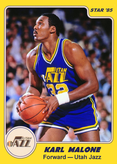 KARL MALONE STAR 85## BUY 5 GET 1 FREE ## or 30% OFF 12 OR MORE
