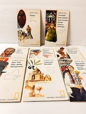 1996 National Geographic Society Close-Up USA Maps lot VINTAGE