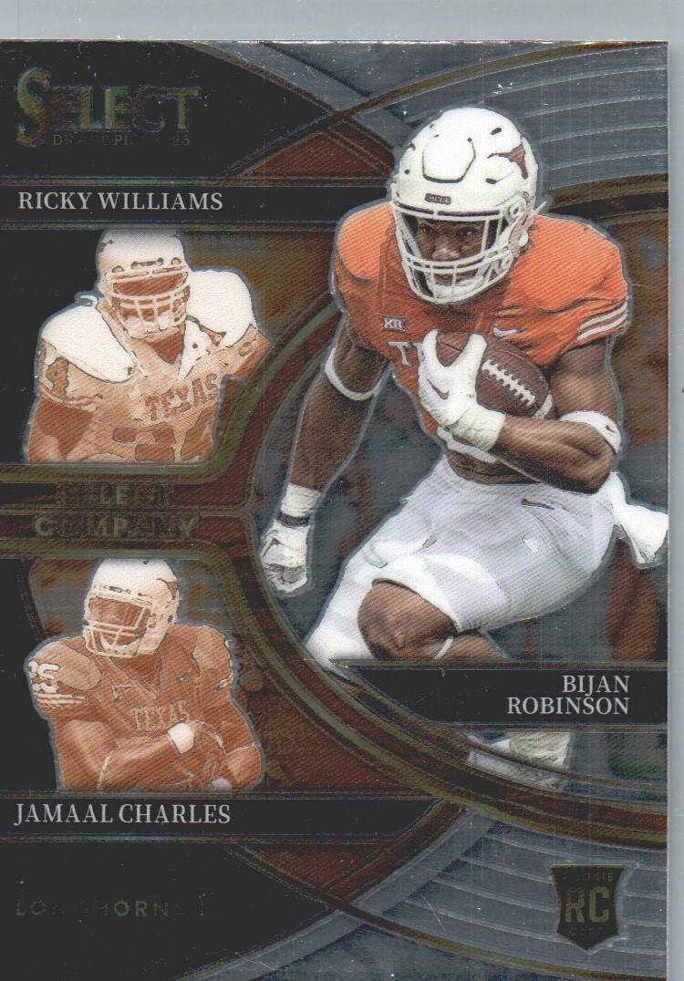 2023 Select Draft Picks - Select Company Bijan Robinson, J Charles, R Williams