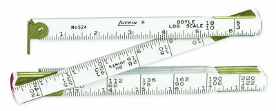 Cooper Tools Apex Doyle Log Scale Ruler for Board feet Cut Log 48'' (Bestseller)