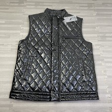 Stone Falcon Quilted Vest Lightweight Mens Me...