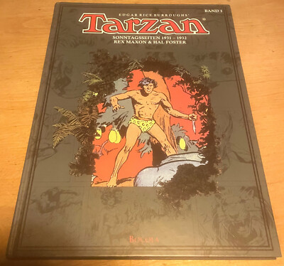 MAXON HAL FOSTER Tarzan Band 1 Prinz Eisenherz Weissmuller 