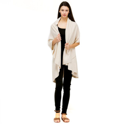 Look By M Womens Draped Wrap Shawl Vest in Multi Wear