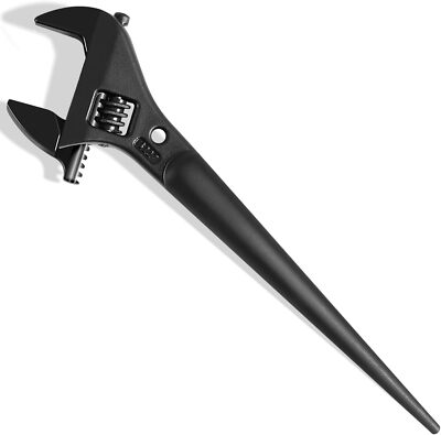 3227 Extra Wide Adjustable Wrench, Spud Wrench for Up to 1-7/16'' Nuts & Bolts