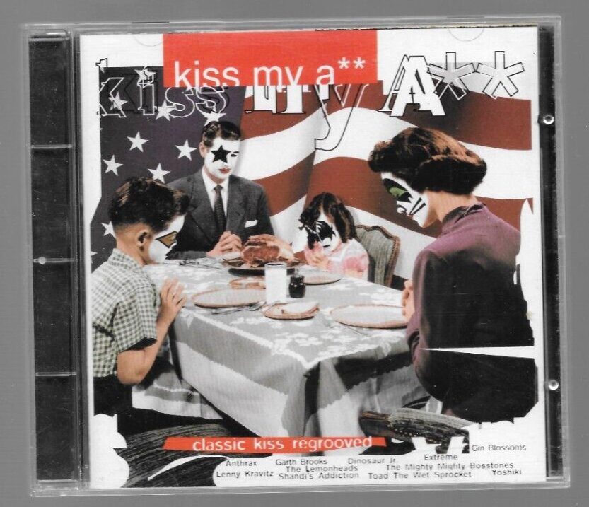 Various – Kiss My Ass: Classic KISS Regrooved CD, 1994 - BMG