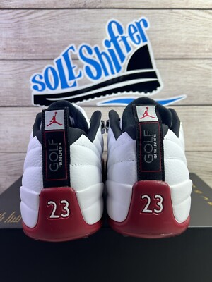 Buy Size 10 - Air Jordan 12 Golf Low Cherry online | eBay