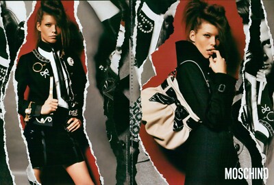 MOSCHINO Bags Magazine Print Ad handbag Accessoires  2PG 2003