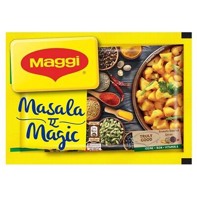 Maggie Masala A magic Taste spices from India20 pack (6 gm each) pouch pack