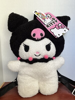 Kuromi New Valentines Plush Doll Bag Girl Shoulder Bags Backpack Cute Toy Gift