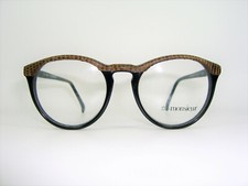 Monsieur, eyeglasses, panto, round, oval, frames, men's, women's, vintage, NOS