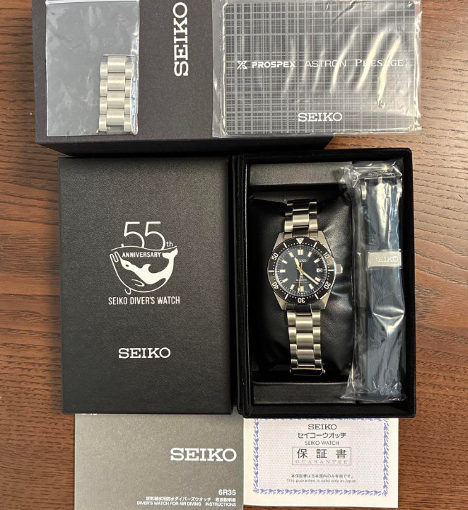 Seiko Prospex Diver Watch 62mas SPB149 SBDC107 55th Anniversary Limited