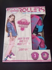 Madd Gear Rollers Light-up Heel Skates Brand New Glow Roll 6 Max. Weight110