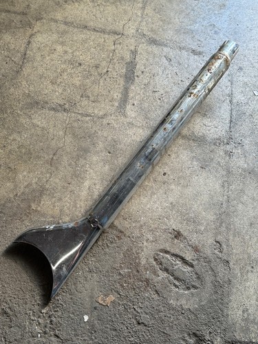Harley Davidson Big Twin Panhead Shovelhead Fishtail Muffler FL FLH - Picture 2 of 8