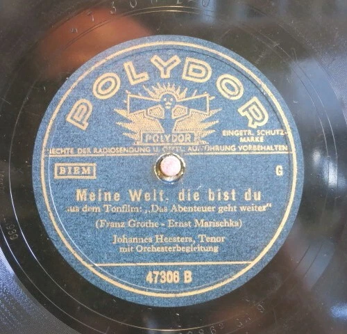 Johannes Heesters 78 RPM / Jede Frau Hat Ein Süßes Geheimnis (45-0525-KT) - Bild 2 von 2