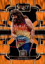 2024 Panini Prizm WWE Orange Flash - #119 Dude Love