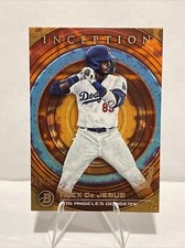 2022 Bowman Inception-Alex De Jesus #29 Orange Foil 24/25